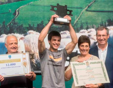 Concurso de quesos Idiazabal en las Euskal Jaiak de Ordizia